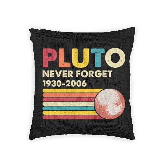 Pluto Never Forget 1930 2006 Woven Pillows