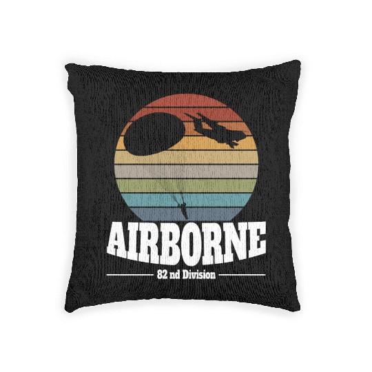 82nd AIRBORNE Division US Army Woven Pillows