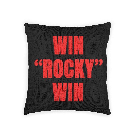 win rocky win Woven Pillows inspired boxing Woven Pillows