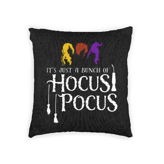It's Just a Bunch of Hocus Pocus Woven Pillows