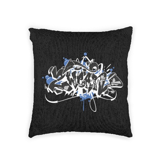 Graffiti Funk Woven Pillows