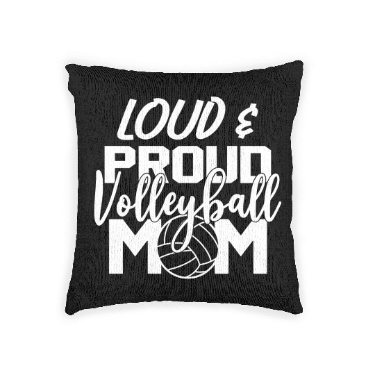 Volleyball Player Beach Team Setter Volley Gift Woven Pillows
