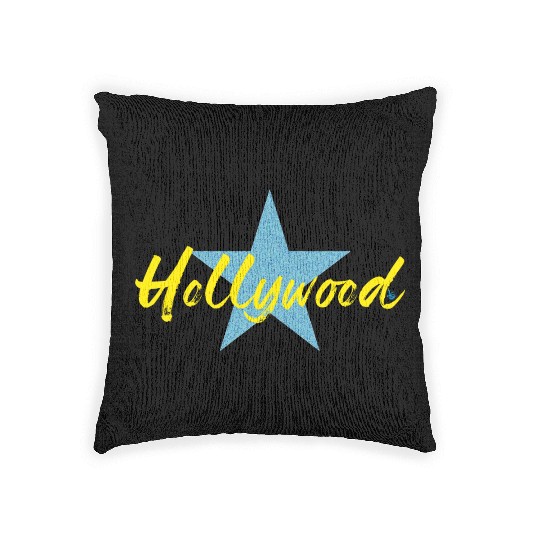 Hollywood Star Woven Pillows