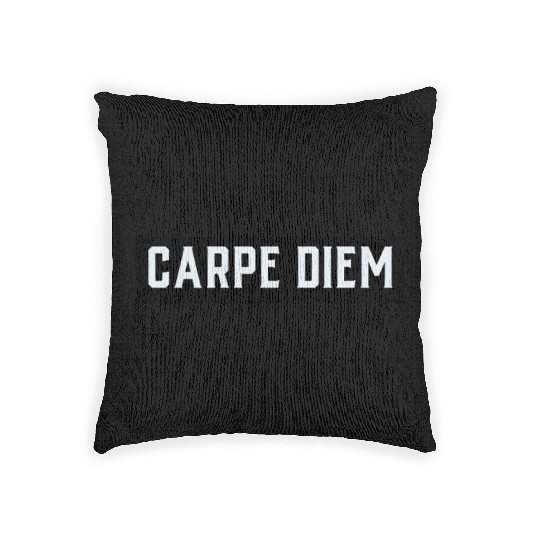 Carpe diem Woven Pillows