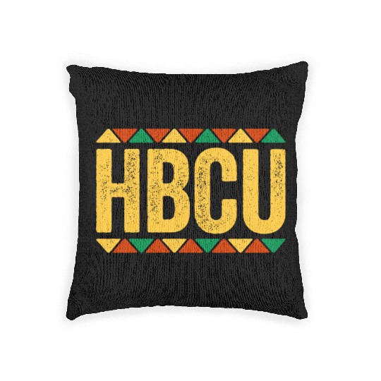 Hbcu Woven Pillows Historical Black College Alumni Gift