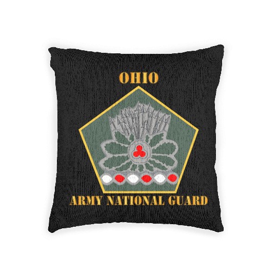 Army Ohio Army National Guard DUI Woven Pillows