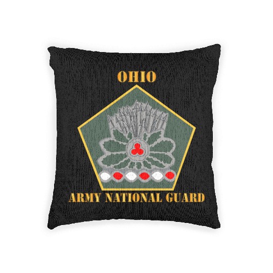 Army Ohio Army National Guard DUI Woven Pillows