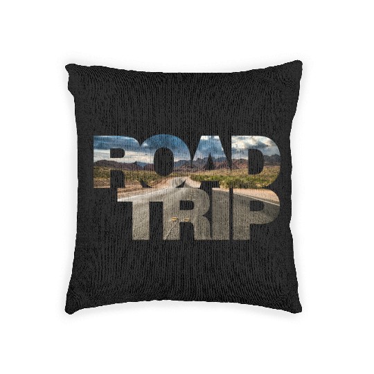 Road Trip Woven Pillows
