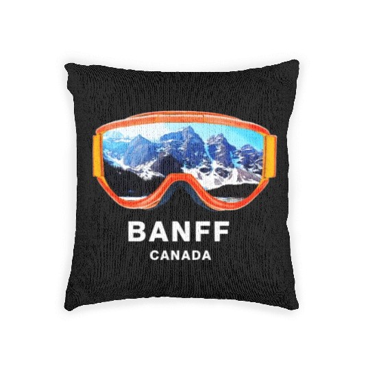 Banff National Park - Banff Canada Woven Pillows
