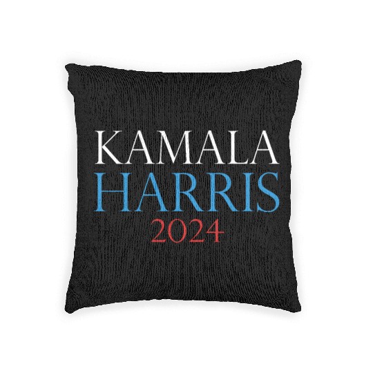 Kamal Harris 2024 Election Presidential Republican Woven Pillows