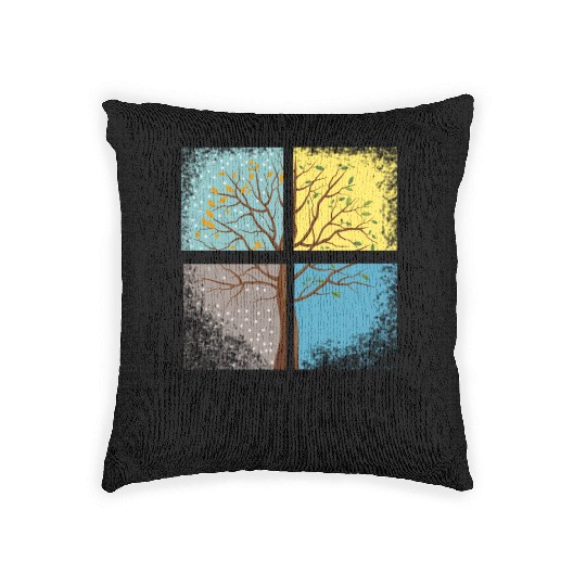 Four Seasons Total Landscaping Woven Pillows