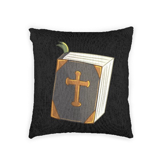 Robin Hood Holy Book Woven Pillows