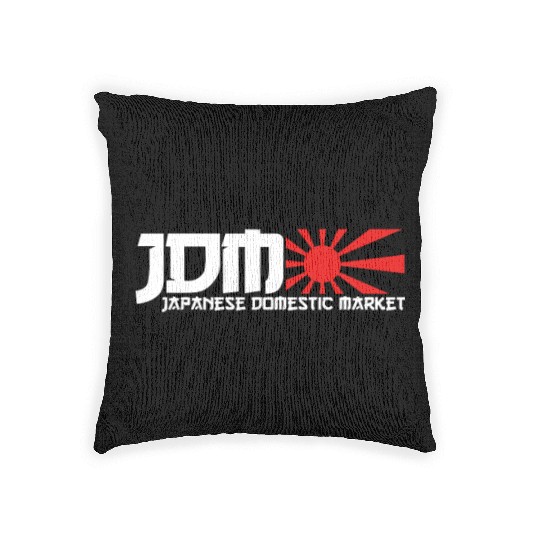 Drift & Tuning Fan Jdm Automotive Apparel Car Meet Woven Pillows