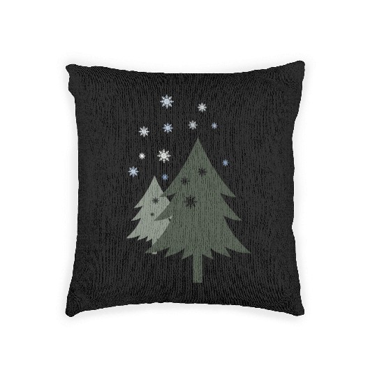 winter wonderland Woven Pillows