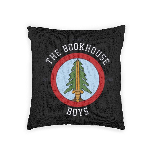 Twin Peaks The Bookhouse Boys Est 1990 Logo Woven Pillows