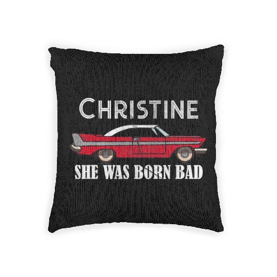 Christine Classic Car Model Lover Automotive Theme Woven Pillows