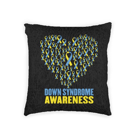 Down Syndrome Awareness Woven Pillows