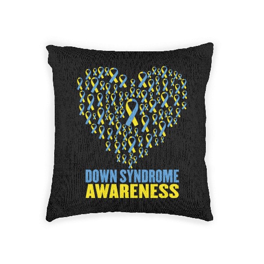 Down Syndrome Awareness Woven Pillows