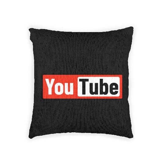 THAT WAS ME ON YouTube Woven Pillows