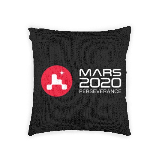 Mars 2020 Perseverance Rover Woven Pillows