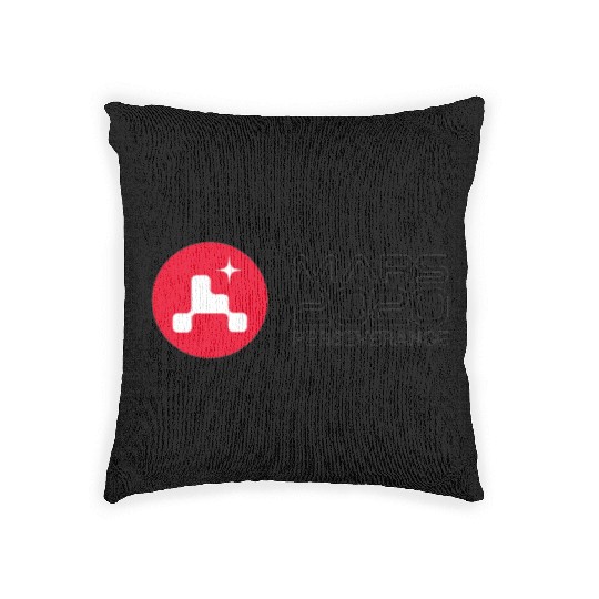 Mars 2020 Perseverance Rover Woven Pillows