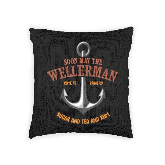 Shanty, Shanty Seal, Seaside Woven Pillows