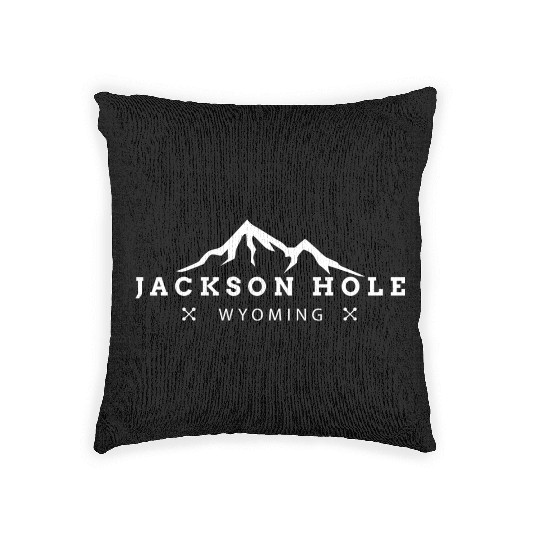 Jackson Hole Wyoming Woven Pillows National Park Woven Pillows M