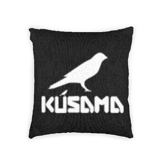Kusama Pocket Crypto Polkadot Canary Network Woven Pillows