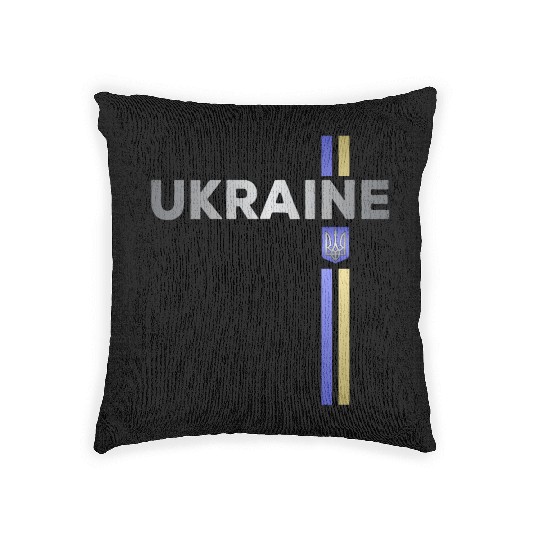 Ukraine Made in Ukrainian slavs Soviet Union Woven Pillows