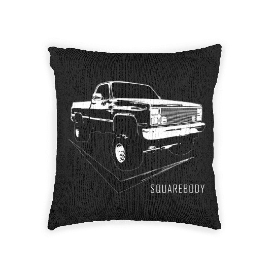 Squarebody Classic Square Body Truck Woven Pillows