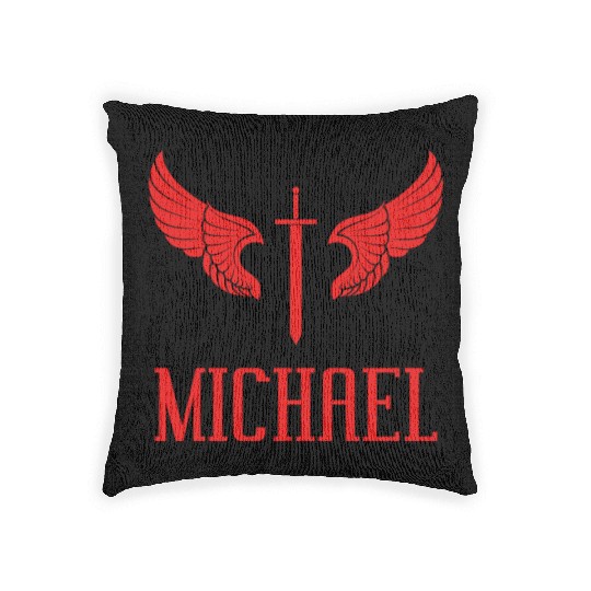 The Archangel St. Michael Woven Pillows