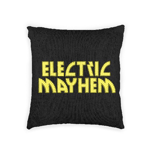 Electric Mayhem Woven Pillows