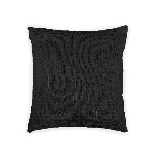 Facebook Jail Black Woven Pillows