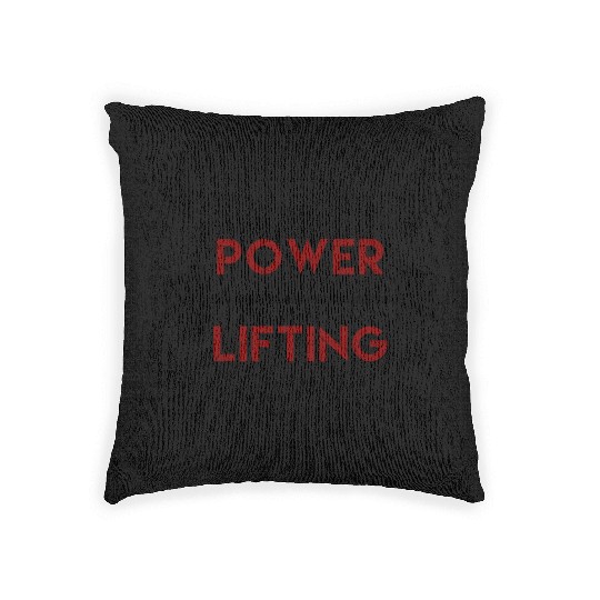 Weightlifting, Power Lifting, Weight Training, Wei Woven Pillows