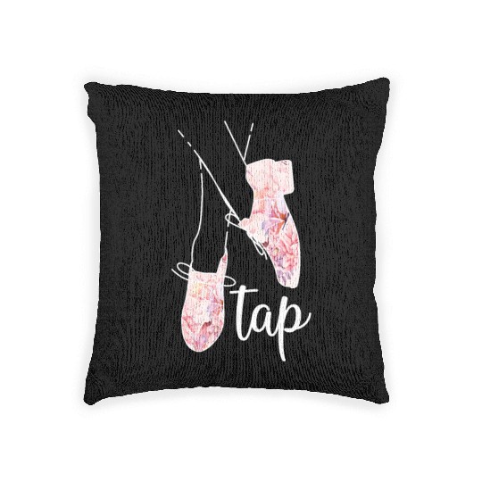 Tap Dance Gifts Tap Dancing Lover Dance Teacher Woven Pillows