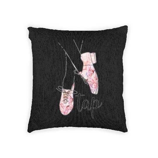 Tap Dance Gifts Tap Dancing Lover Dance Teacher Woven Pillows