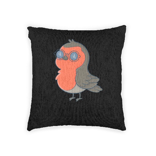 Bird Nerd Woven Pillows