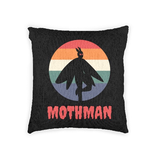 Mothman Woven Pillows