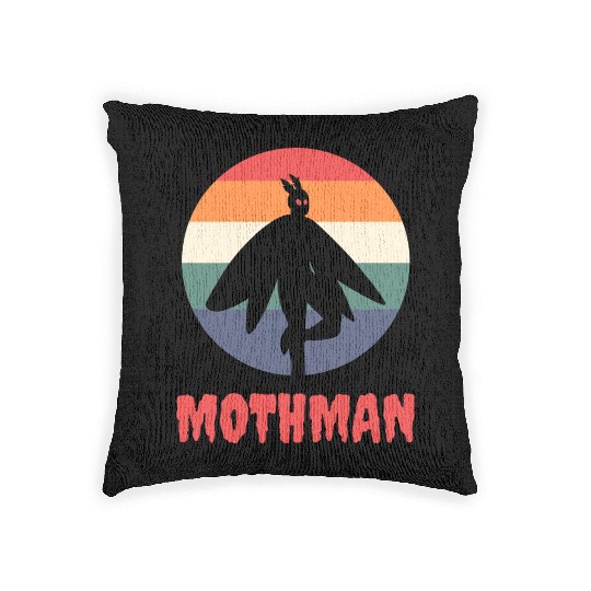 Mothman Woven Pillows