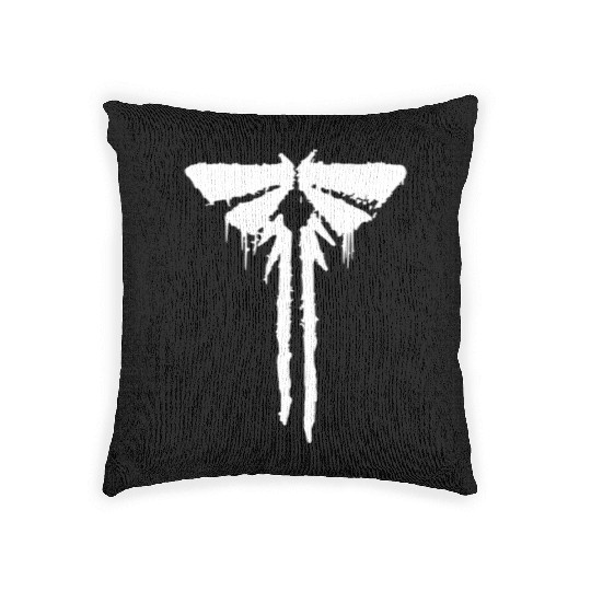 fireflies white Woven Pillows