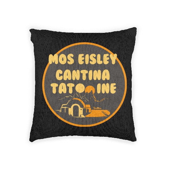 Star Wars Mos Eisley Cantina Tatooine Woven Pillows