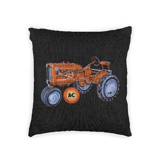 Allis Chalmers Tractor USA Woven Pillows