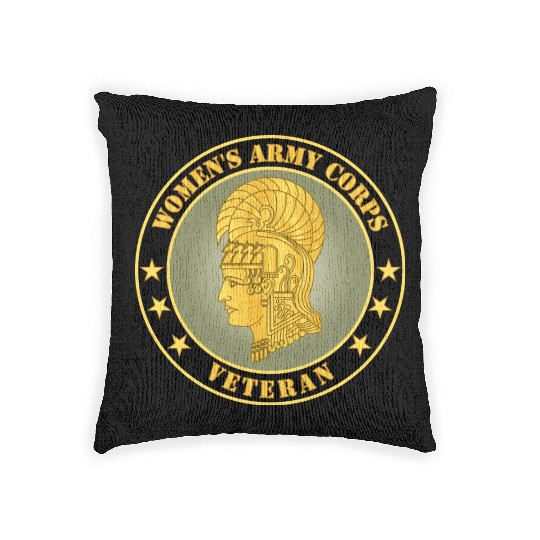 Army Women s Army Corps Veteran Woven Pillows