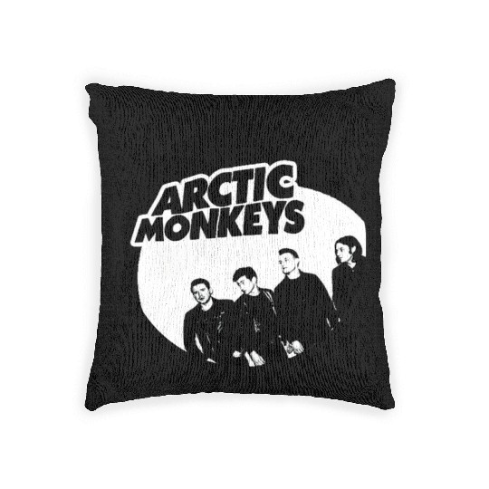 arctic monkeys Woven Pillows