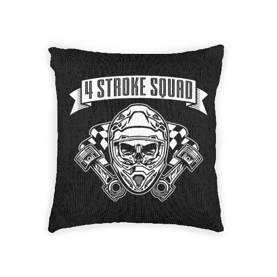 Dirt Bike MX Motocross Supercross Woven Pillows