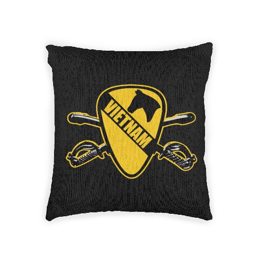 Air Cav Vietnam Woven Pillows
