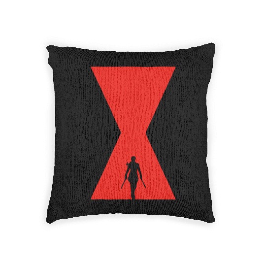 The Black Widow Woven Pillows