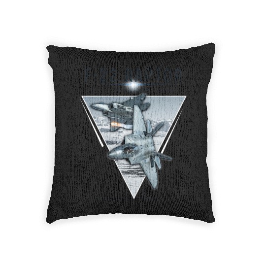 Aircraft Army US Airborne Fighter Pilot Woven Pillows