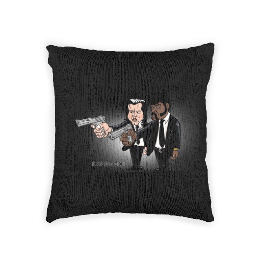 Pulp Fiction Woven Pillows
