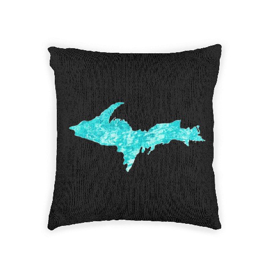 Upper Peninsula Water 906 Yooper Woven Pillows